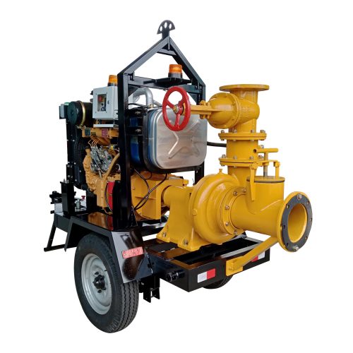 เครื่องสูบน้ำเครื่องยนต์ดีเซล ติดตั้ง Mix Flow Pump - Image 4